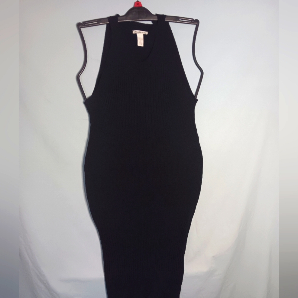 Charlotte Russe Black Halter Bodycon Dress NWOT